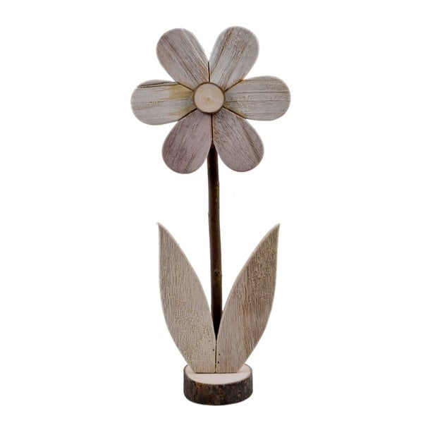 Grande decorazione in legno a forma di fiore Ego Dekor, 16,5 x 39 cm - Ego Dekor