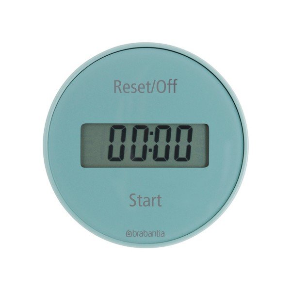 Mentolově modrá kuchyňská minutka Brabantia Timer