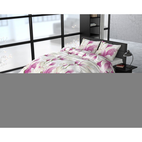 Biancheria da letto in flanella per letto matrimoniale Olivia, 200 x 220 cm - Sleeptime-image-3