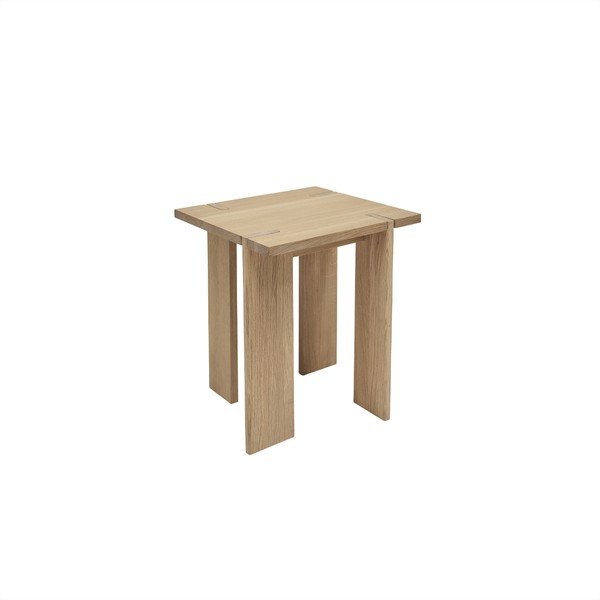 Tavolino in rovere massiccio 40x40 cm Oy – OYOY Living Design