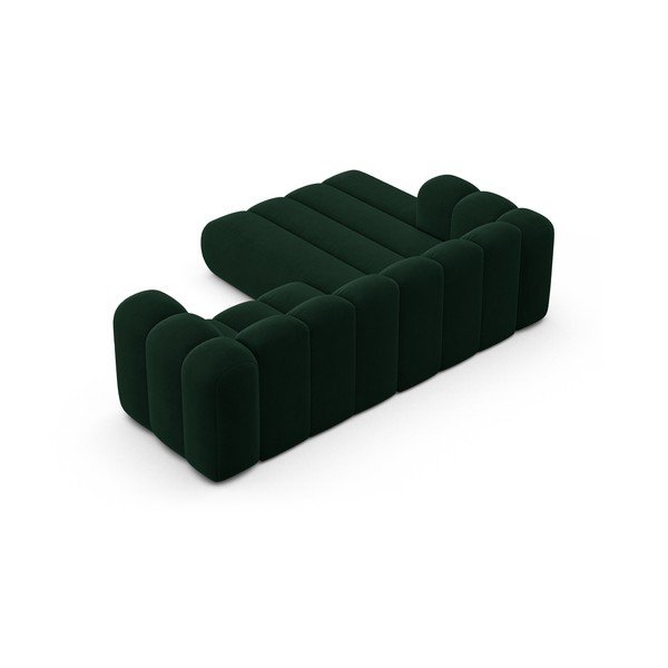 Divano angolare verde scuro ad angolo sinistro Lupine - Micadoni Home-image-3