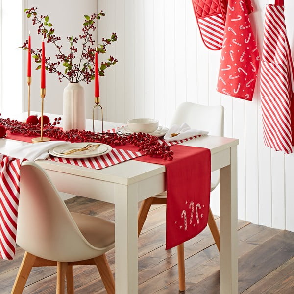 Tovagliette di stoffa in set da 4 30x46 cm Candy Cane - Catherine Lansfield-image-4