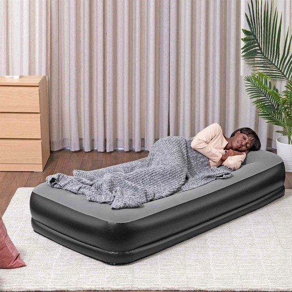 Materasso gonfiabile con pompa integrata 191x97x36 cm - Bestway-image-1