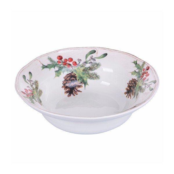 Ciotola di Natale in ceramica, ø 36 cm Ortisei - VDE Tivoli 1996-image-2