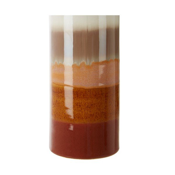 Vaso in gres beige-marrone Sorrell, altezza 30 cm - Premier Housewares-image-3