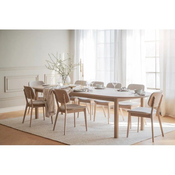 Piano d'appoggio aggiuntivo per tavolo da pranzo con effetto rovere 105x50 cm Gifford – Rowico-image-1