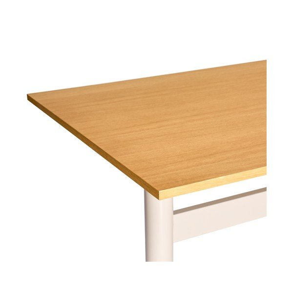 Scrivania con piano effetto rovere 90x190 cm Tona – Hübsch-image-3