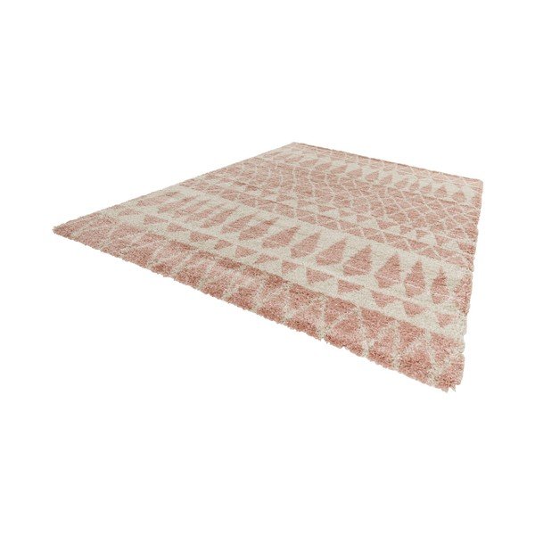 Tappeto grigio e rosa Allure Rose, 200 x 290 cm - Mint Rugs-image-1
