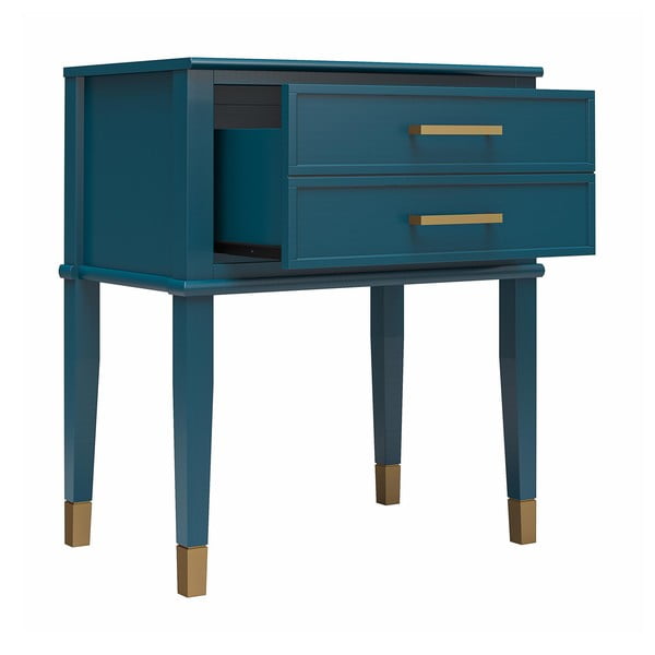 Comodino blu scuro Westerleigh - CosmoLiving by Cosmopolitan-image-4