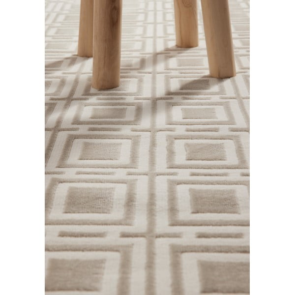 Passatoia color crema 80x240 cm Perles Howlite – Elle Decoration-image-4