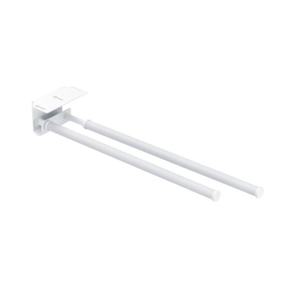 Porta asciugamani telescopico a parete Slide Bar Duo Basic - Wenko