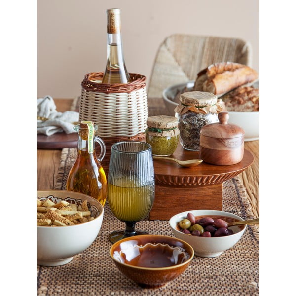 Runner da tavola in cotone/juta 180x35 cm Im - Bloomingville-image-3