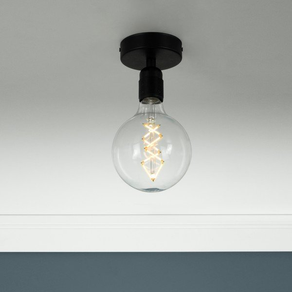 Lampada da soffitto nera ø 4 cm Uno - Sotto Luce-image-1