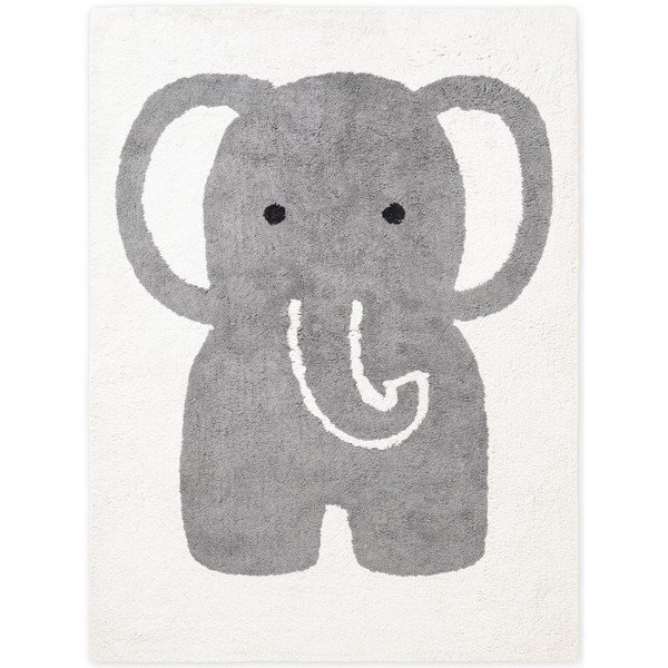 Tappeto per bambini grigio/color crema in cotone lavabile/tessuto a mano 140x200 cm Snuggle Emil – Hanse Home