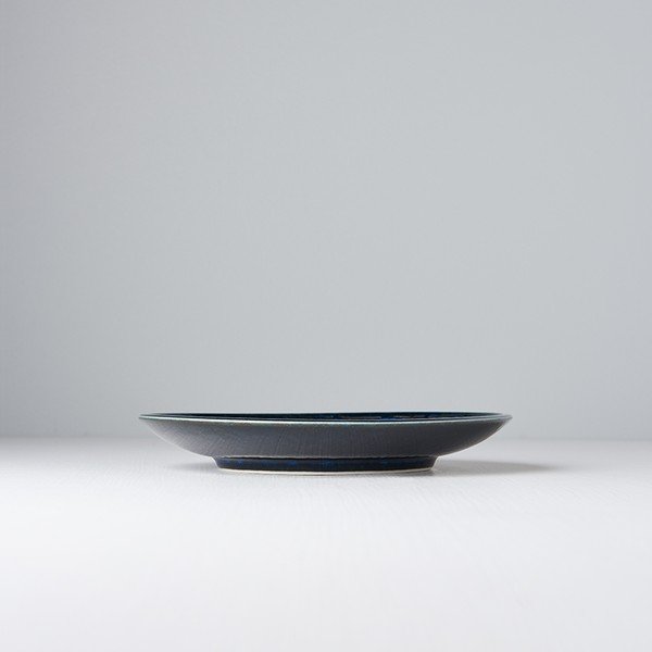 Piatto in ceramica blu Swirl, ø 20 cm Copper - MIJ-image-1