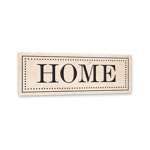 Decorazione da parete Home, 25 x 70 cm - Styler-image-2