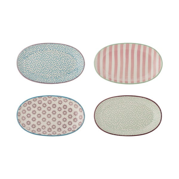 Set di piatti da portata in gres 4 pz Patrizia – Bloomingville