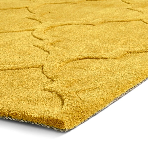 Tappeto giallo senape Puro, 120 x 170 cm Hong Kong - Think Rugs-image-1
