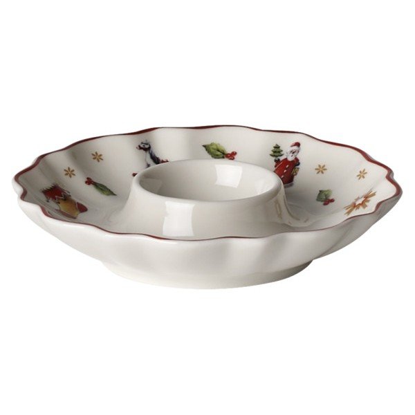 Portauovo in porcellana bianca con motivo natalizio Villeroy & Boch - Villeroy&Boch-image-1
