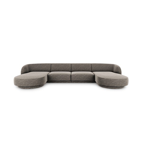 Divano angolare grigio Miley - Micadoni Home