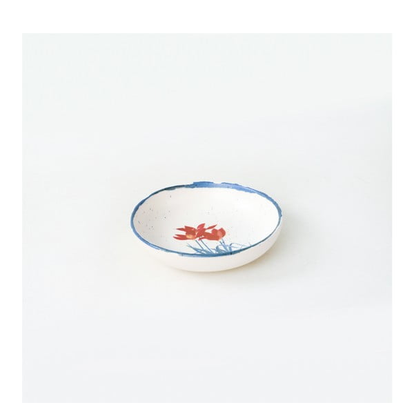 Set di piatti in ceramica bianca e blu da 21 pezzi - My Ceramic-image-4