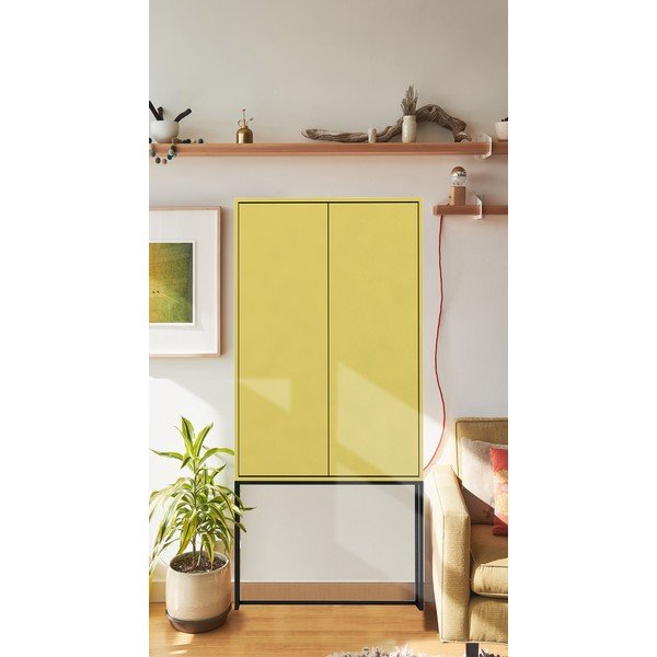 Mobile giallo 75x164,5 cm Lennon - Really Nice Things-image-1