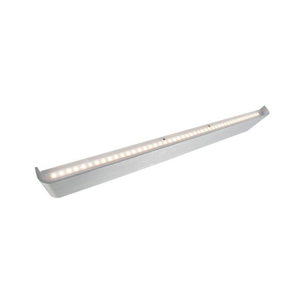 Lampada da parete in argento con luce LED Klee - SULION-image-2