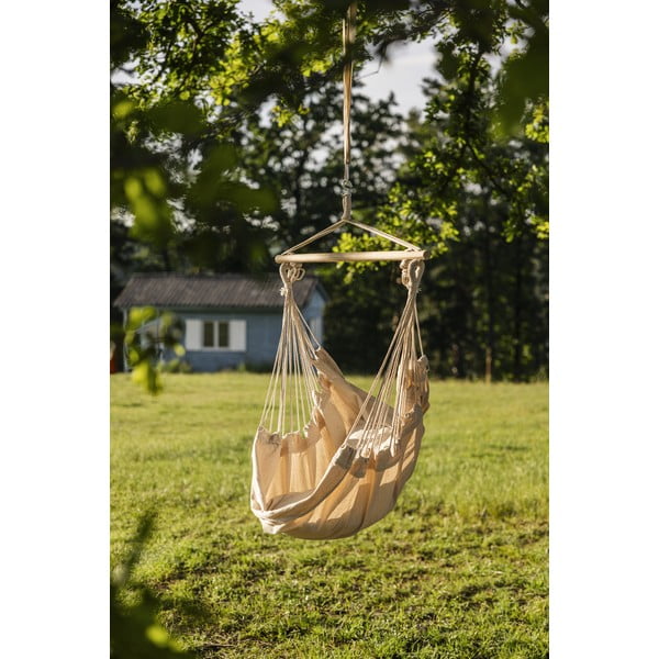 Poltrona da giardino imbottita color crema Tobago - Garden Pleasure-image-1