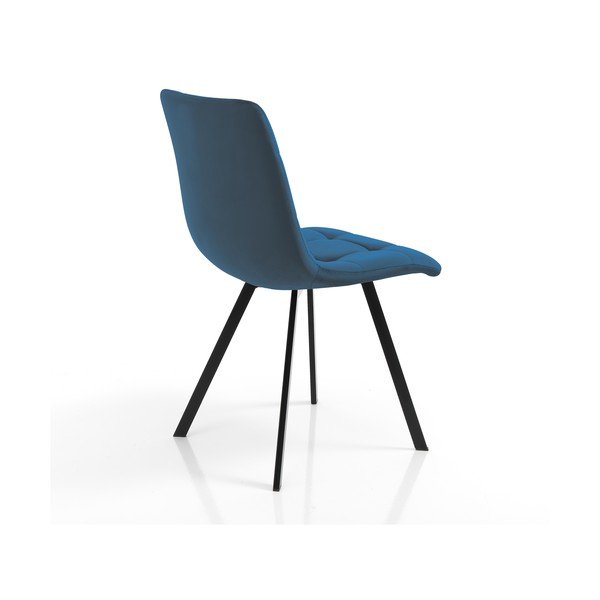 Sedie da pranzo in set blu in velluto 2 pz Toffee – Tomasucci-image-2