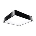 Plafoniera nera a soffitto Mitra - Sollux