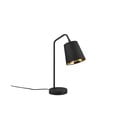 Lampada da tavolo nera con paralume in tessuto (altezza 45 cm) Buddy - Reality