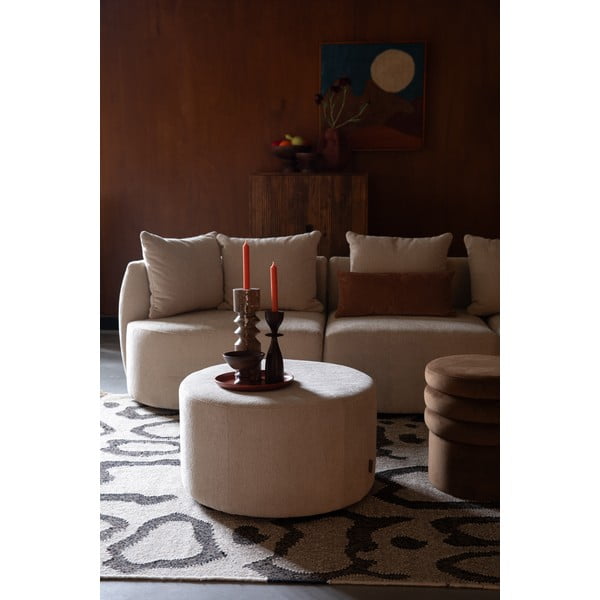 Divano beige 210 cm Rocca – Dutchbone-image-1