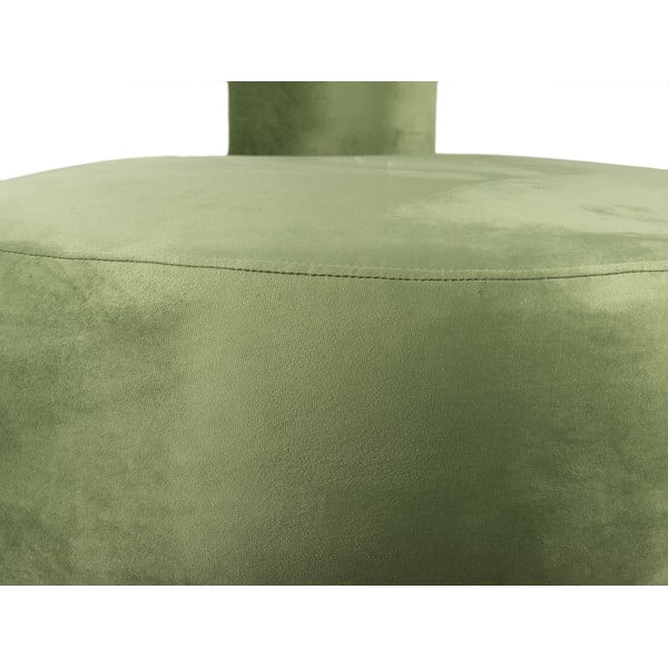 Poltrona in velluto verde chiaro Abrazo - Leitmotiv-image-4