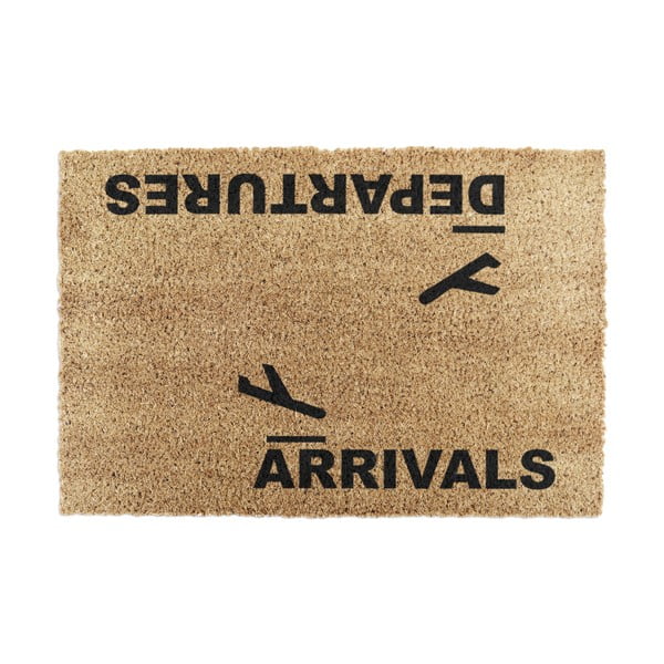 Zerbino in cocco 40x60 cm Arrivals and Departures - Artsy Doormats