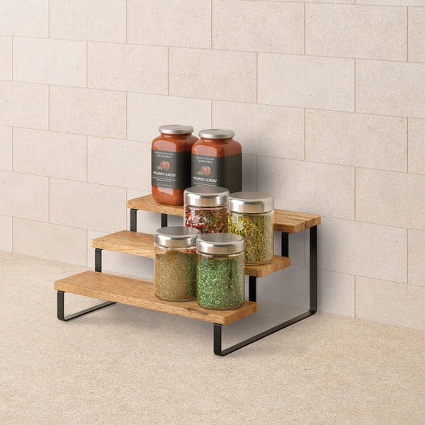 Organizer per spezie in legno York – Metaltex-image-2