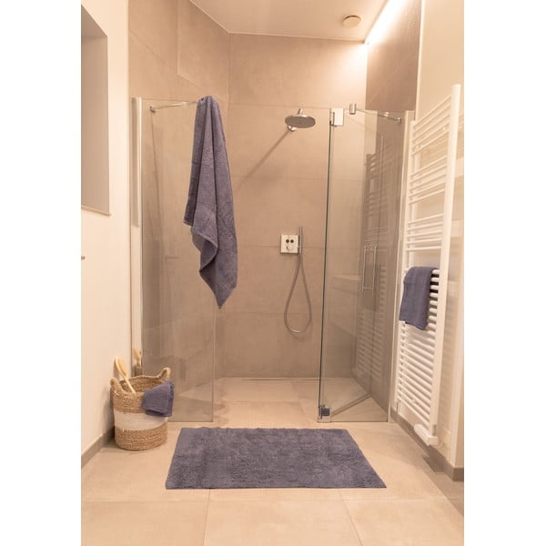 Asciugamano blu , 50 x 100 cm - Tiseco Home Studio-image-1