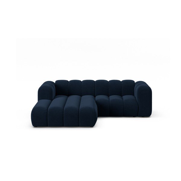 Divano angolare blu scuro ad angolo sinistro Lupine - Micadoni Home
