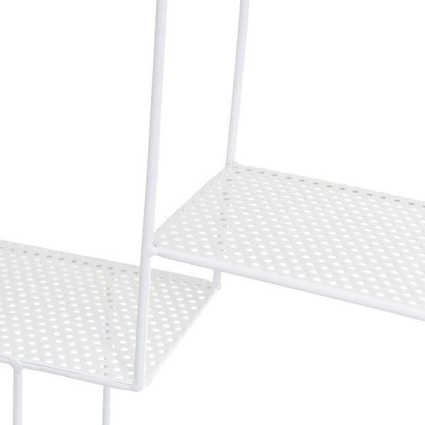 Scaffale a castello bianco 50 cm - Casa Selección-image-1