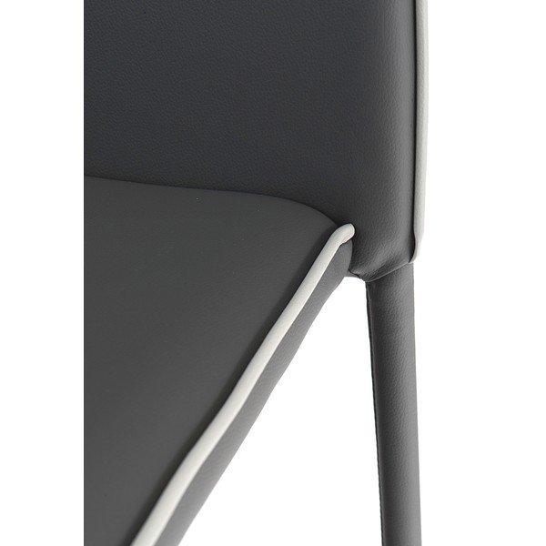 Sedie da pranzo grigie in un set di 2 Kable - Tomasucci-image-1
