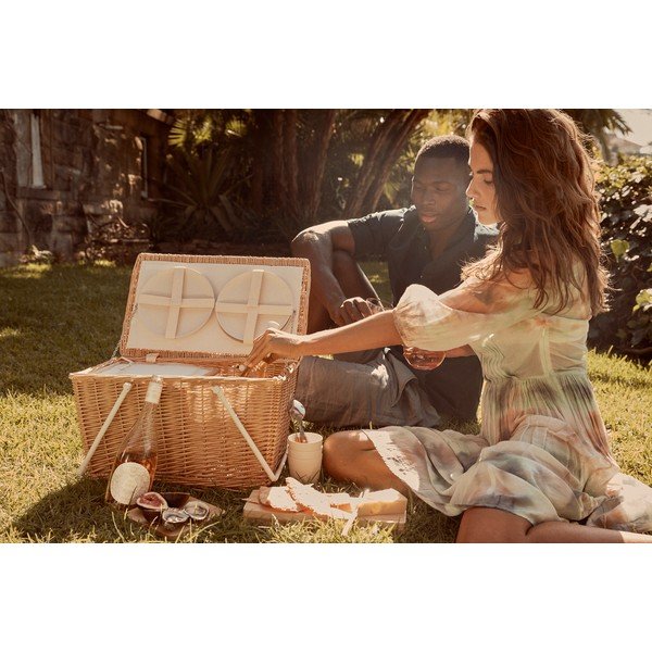 Cestino da picnic , 48 x 28 cm Natural - Sunnylife-image-2