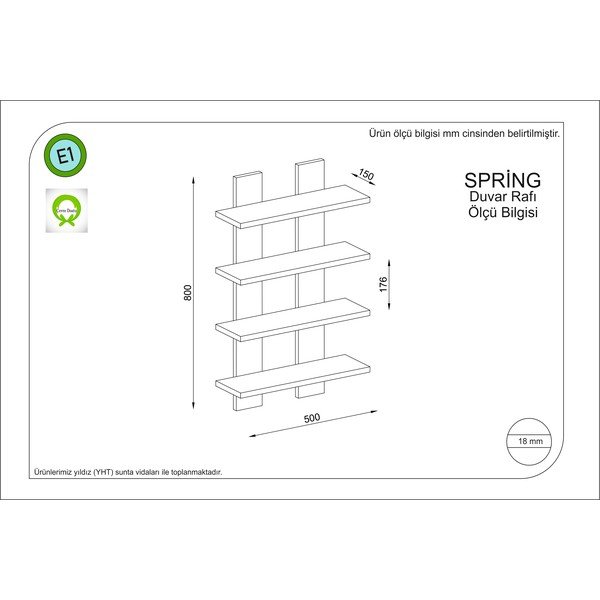 Scaffale a castello bianco Spring - Gauge Concept-image-2