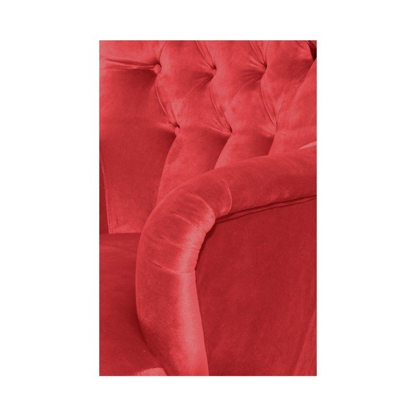 Poltrona rossa Brandon Suede - Max Winzer-image-3