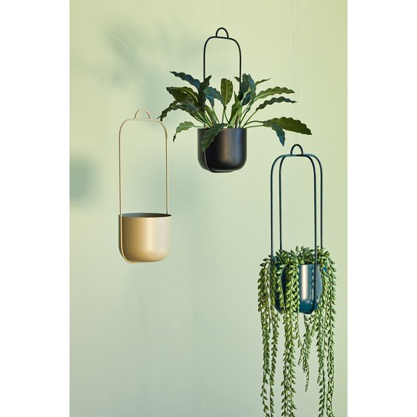 Presine appese in metallo in set da 2 pezzi ø 16 cm Lotus - Hübsch-image-1