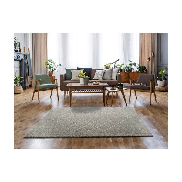 Tappeto grigio Royal Grey, 80 x 150 cm - Universal-image-1