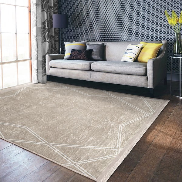 Tappeto beige 120x180 cm - Mila Home-image-4