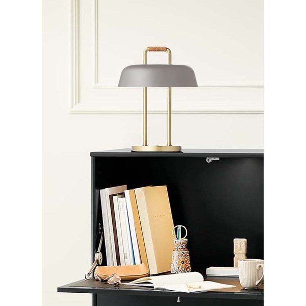 Lampada da tavolo grigia Hammel Heim - Hammel Furniture-image-4
