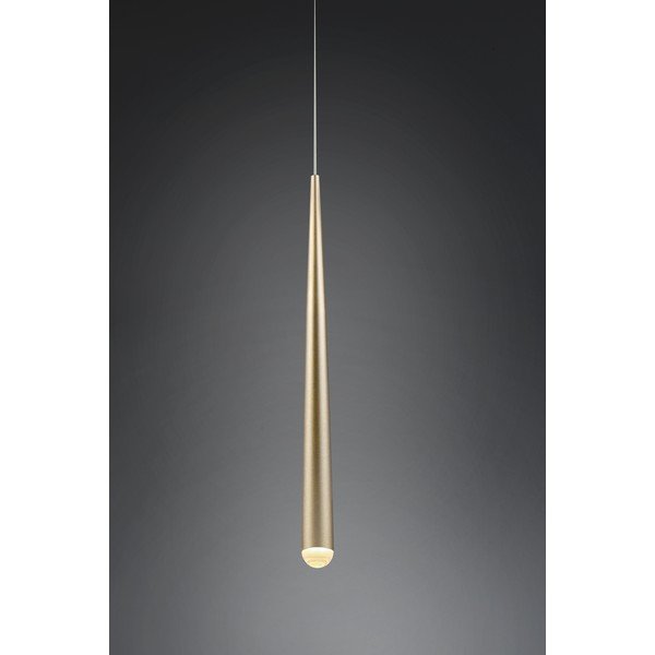 Lampadario LED dorato ø 14 cm Cala – Trio Select-image-1