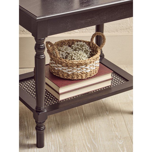 Tavolino da salotto nero 60x120 cm Heritage – Premier Housewares-image-4