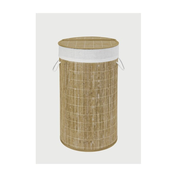 Cesto per biancheria in bambù Bina, 55 l - Wenko-image-1