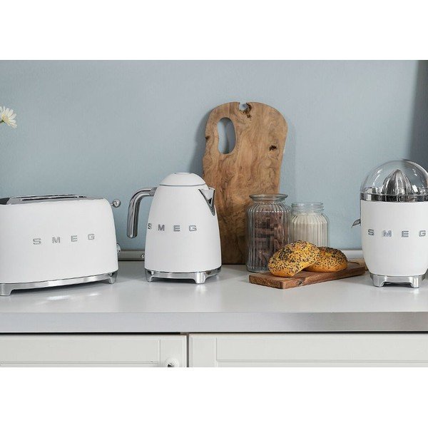 Bollitore bianco opaco 1,7 l 50's Retro Style - SMEG-image-1
